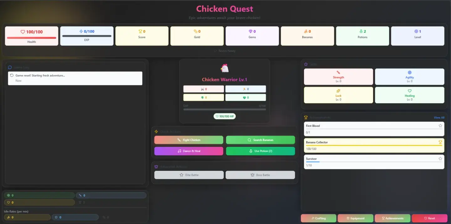 Epic Chicken Adventure gallery image 1