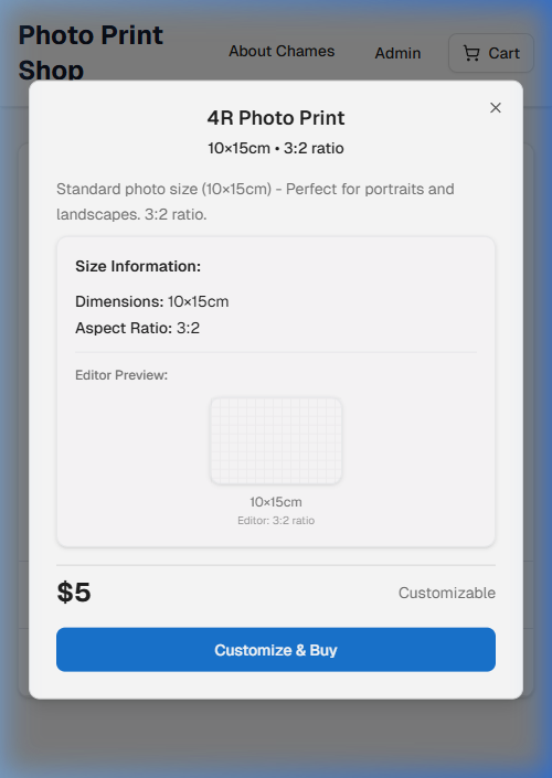 Photo Printing Order System gallery image 2