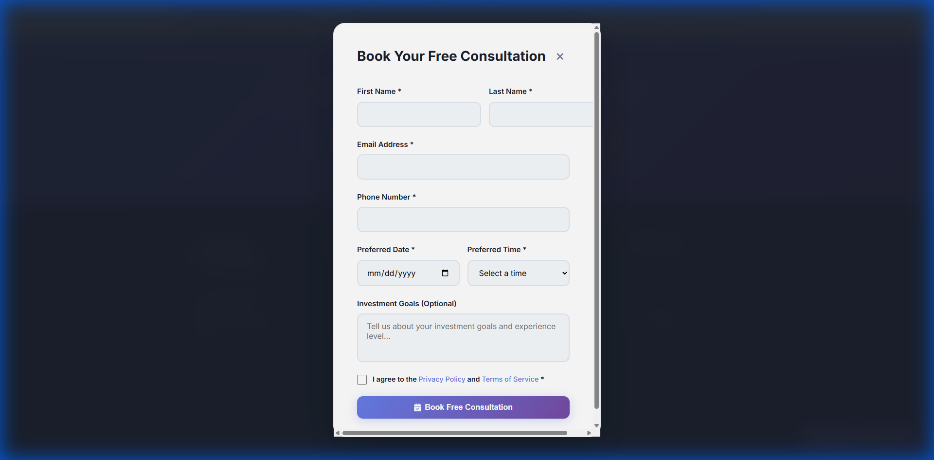 Property Investment Platform
